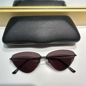 Balenciaga Black Sunglasses